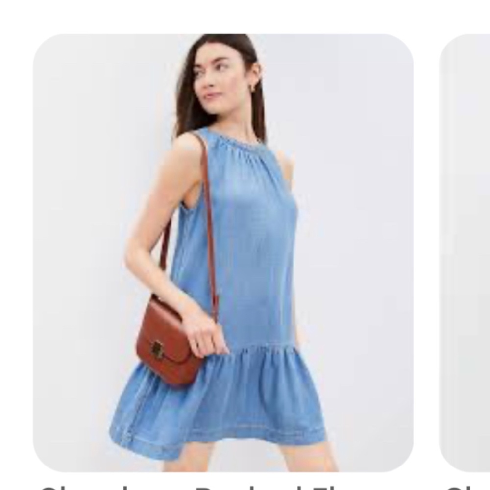 Loft chambray dress